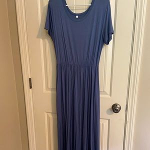 Blue Maxi Dress
